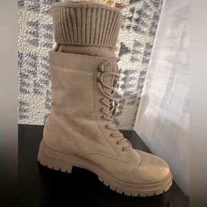Willa Cuffed Combat Boot